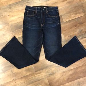 American Eagle Highest Rise Flare. Size 6